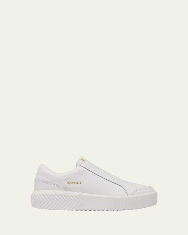 Ona Ave Leather Slip-On Low-Top Sneakers